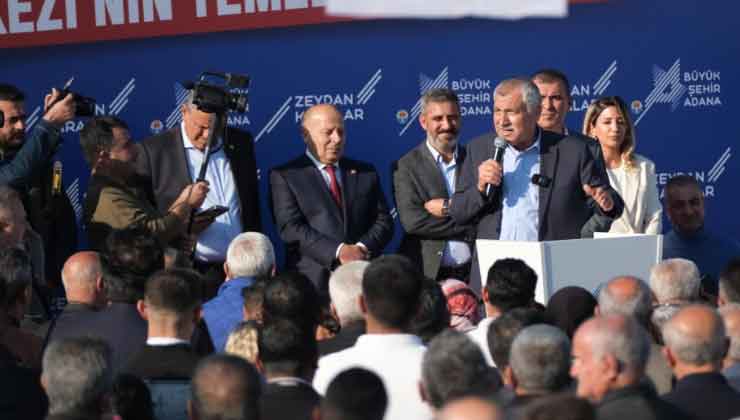 Zeydan Karalar, Semt Merkezinin Temelini Attı