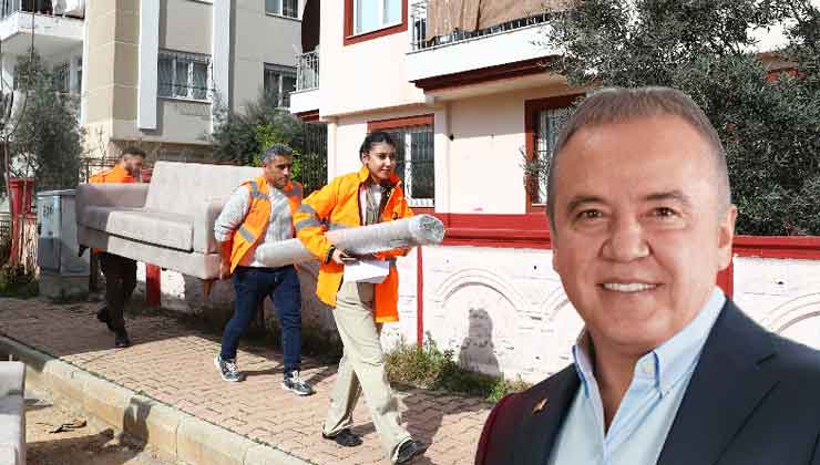 Başkan Böcek'ten Selzedelere Eşya Yardımı