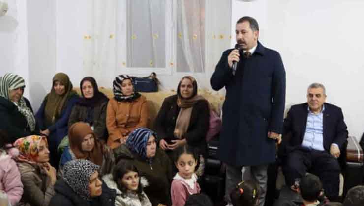 Başkan Baydilli Seyrantepe'de Vatandaşlarla Buluştu