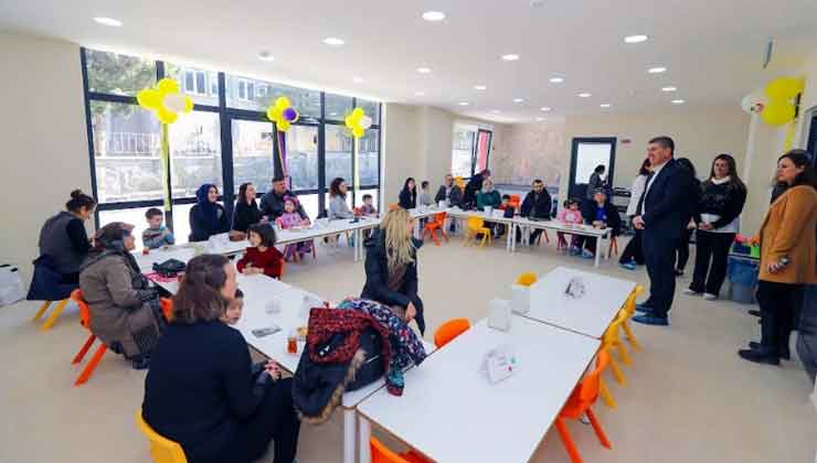 Burdur Belediyesi'nin 2. kreşi Açıldı