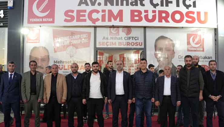 Çiftçi: Seçim Büromuz Halkımızın Hizmetindedir