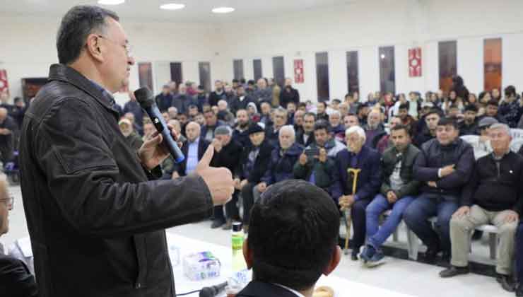 Lütfü Savaş, Halk Toplantısında Vatandaşlarla Buluştu