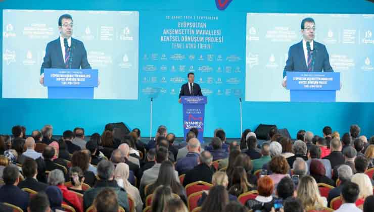 İmamoğlu, Depreme Dayanıklı Konutların Temelini Attı
