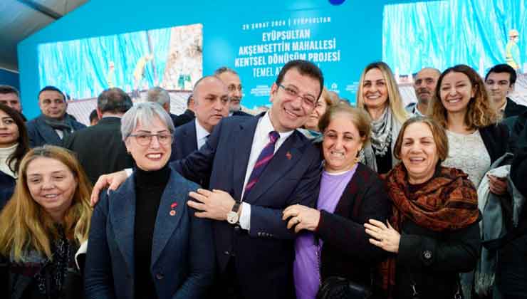 İmamoğlu, Depreme Dayanıklı Konutların Temelini Attı