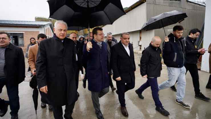 Ekrem İmamoğlu Silolarda İncelemede Bulundu