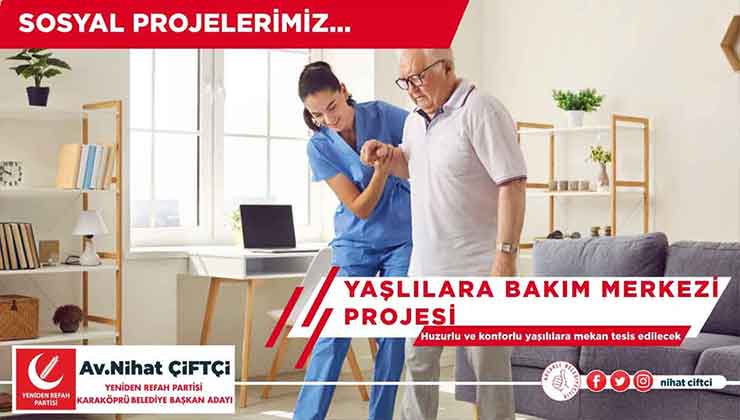 Nihat Çiftçi, Projeleriyle Karaköprü’ye Değer Katacak