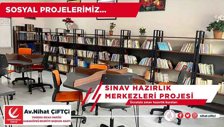 Nihat Çiftçi, Projeleriyle Karaköprü’ye Değer Katacak