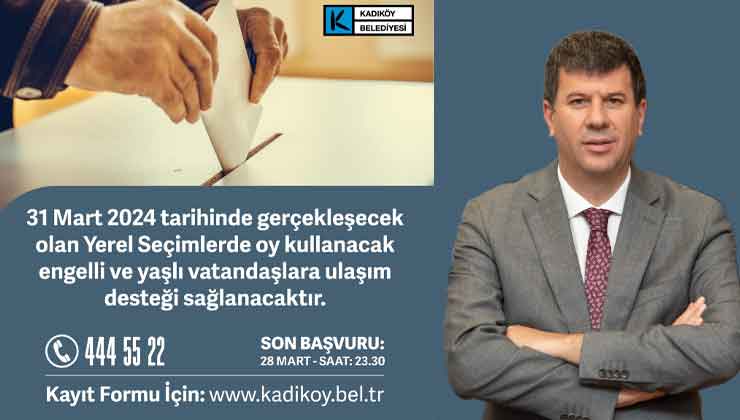 Başkan Odabaşı'ndan Seçim Günü Ücretsiz Ulaşım
