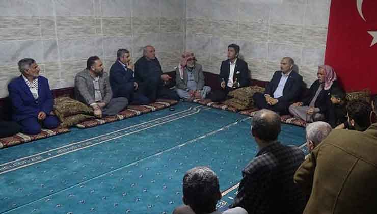 Emin Özaslan Ev Ziyaretlerine Devam Ediyor