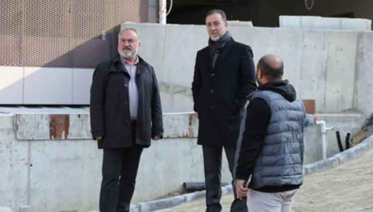 Volkan Yılmaz Proje Çalışmalarını Yerinde İnceledi