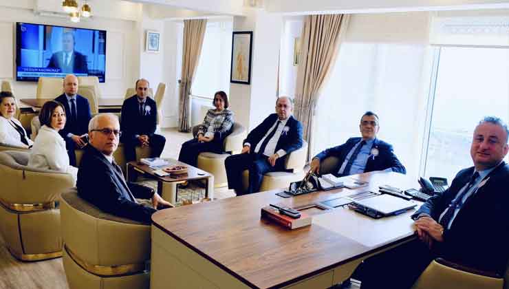 Barış Ayhan, Sinop Defterdarını Makamında Ağırladı