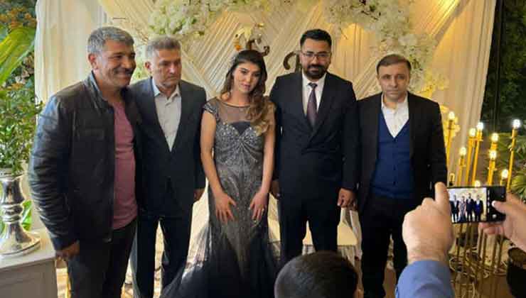 Mustafa Yüksel, Genç Çiftin Mutlu Gününde Yer Aldı