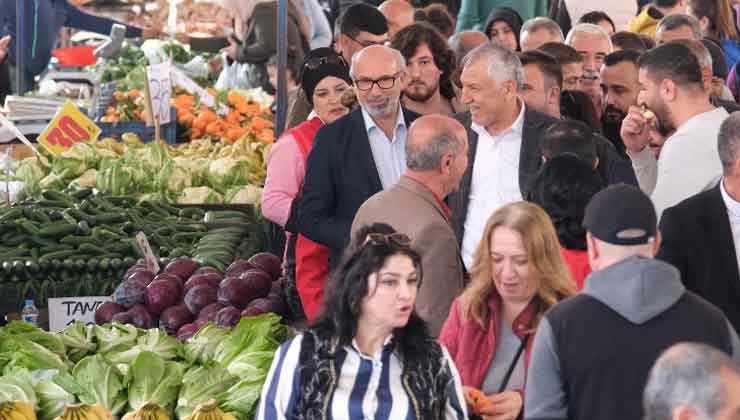 Zeydan Karalar, Esnaf ve Vatandaşlarla Buluştu