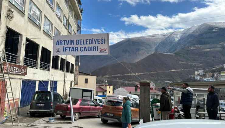 Demirhan Elçin: İftar Çadırımız Kuruldu