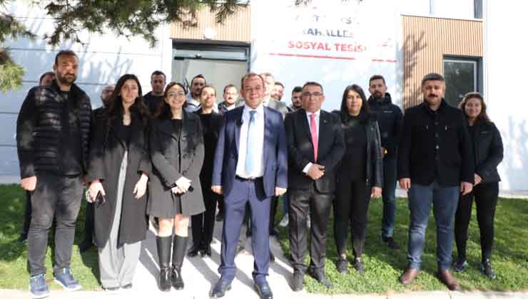 Tanju Özcan, Yeni Tesislerde İnceleme Yaptı