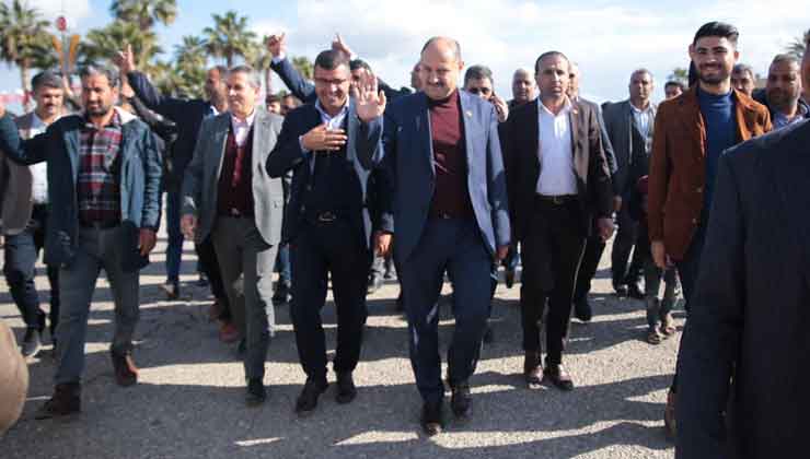 Kasım Gülpınar, Harran'a Çıkarma Yaptı