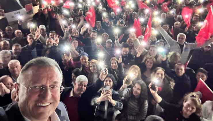 Seçim Ofisi Açılışında Savaş'a Yoğun İlgi