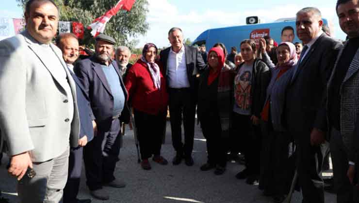 Başkan Savaş Büyük İlgi İle Karşılandı