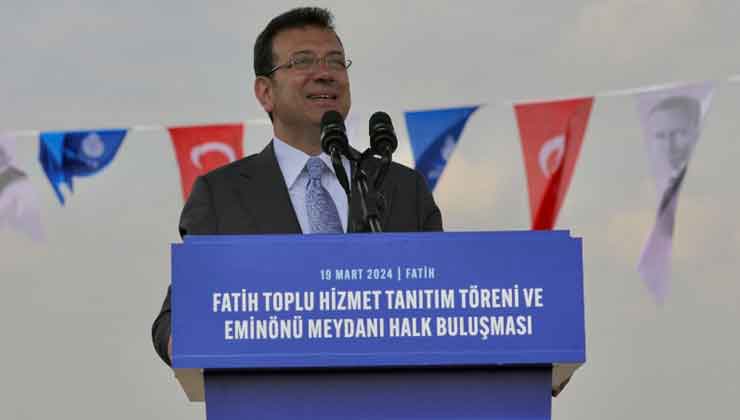 Ekrem İmamoğlu, Fatih'te Halkla Buluştu