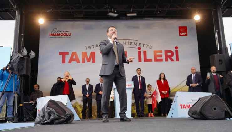 Tuzla'da İmamoğlu ve Bingöl Coşkusu