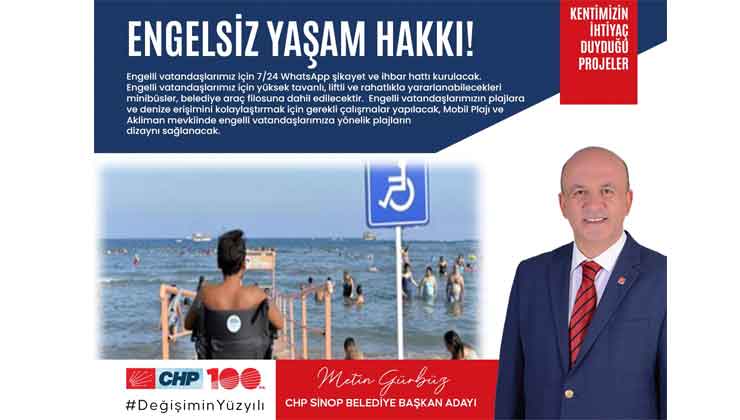 Metin Gürbüz'den Engellilere Büyük Hizmet