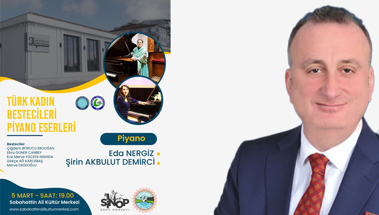 Başkan Ayhan, Tüm Halkı Piyano Gecesine Davet Etti