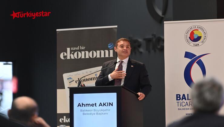 Su ve Sürdürülebilirlik Zirvesi’nde “tasarruf”, “verimlilik” ve “sürdürülebilirlik” konularına ilişkin önemli mesajlar veren Balıkesir Büyükşehir Belediye Başkanı Ahmet Akın, “Hakkını vere vere sürdürülebilir, tasarruflu, verimli bir belediyecilik ile suyu verimli, ekonomik kullanan bir anlayışı Balıkesir’imizde inşa edeceğiz” dedi.