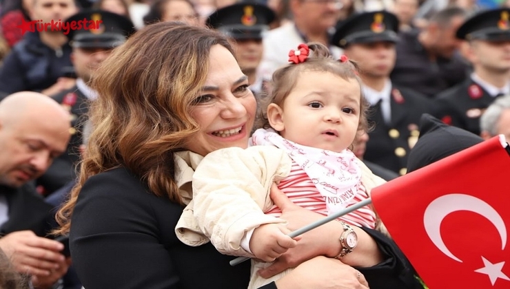 Türkiye Büyük Millet Meclisi'nin açılışının 104’üncü yıl dönümü ve 23 Nisan Ulusal Egemenlik ve Çocuk Bayramı, tüm yurtta olduğu gibi Tekirdağ'da da büyük bir coşku ile kutlandı.