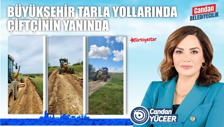 Tekirdağ Büyükşehir Belediyesi, çiftçilere ve kırsal kesime destek konusunda çalışmalarını aralıksız sürdürüyor.