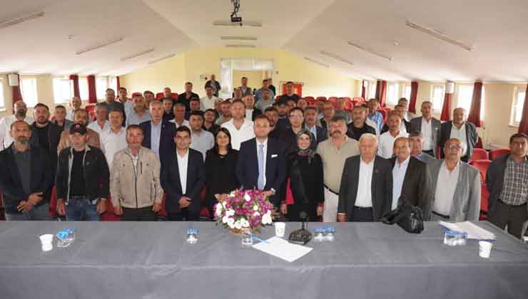 Başkan Dere, Muhtarlarla İstişare Yaptı