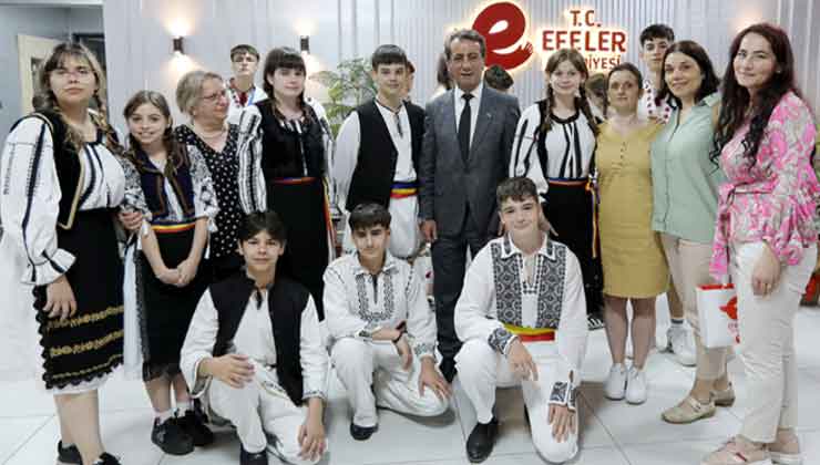 Başkan Yetişkin Dünya Çocuklarını Ağırladı