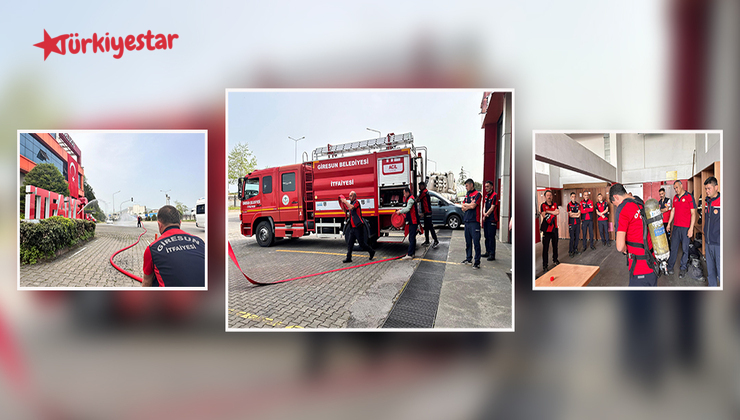 Giresun Belediyesi İtfaiye Müdürlüğü, personelinin yeteneklerini artırmak ve güncel bilgi ve becerileriyle donatmak amacıyla düzenlediği hizmet içi eğitimlerini sürdürüyor.