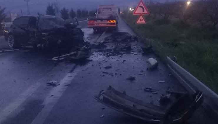 Hatalı Sollama Kaza Getirdi! 3 Yaralı