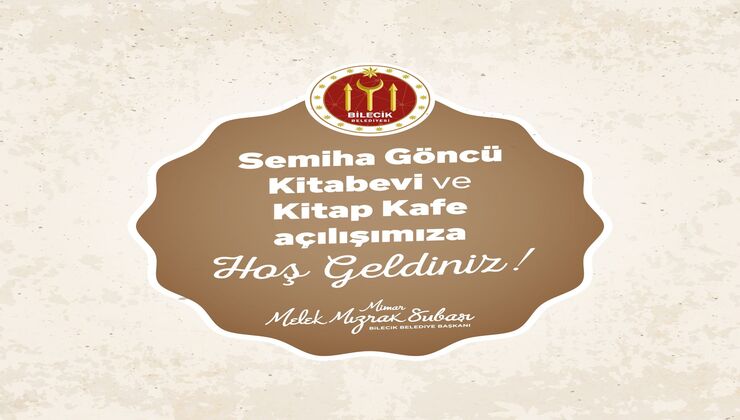 Semiha Göncü Kitabevi ve Kitap Kafe, kapılarını vatandaşlara açıyor.