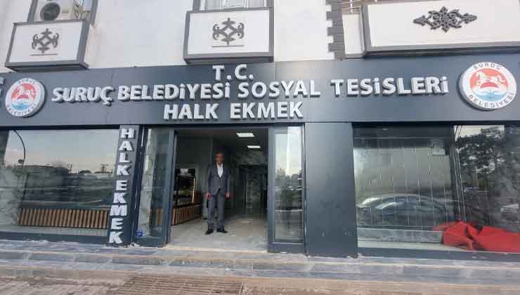 Suruç Belediyesi Halk Ekmek Fırınını Açıyor