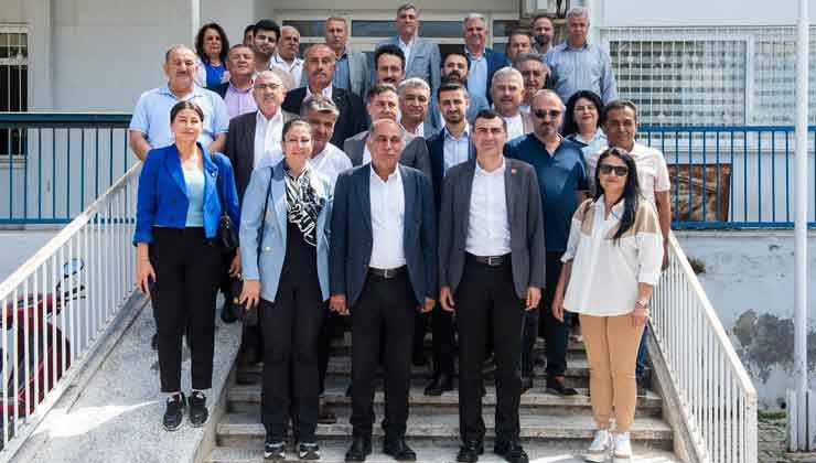CHP Adan il Örgütünden Altıok'a Ziyaret