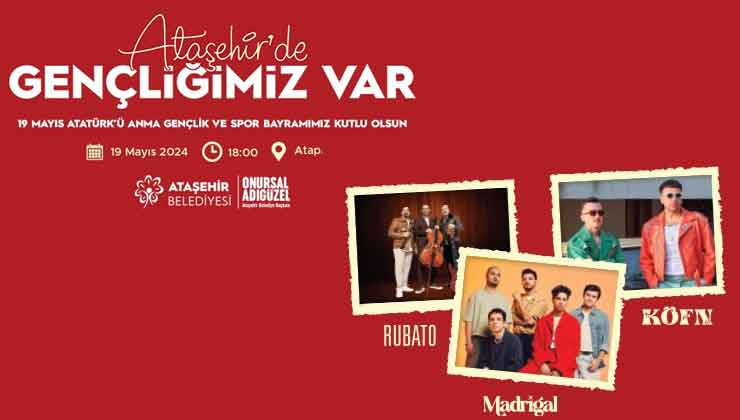 Gençlik Bayramı Ataşehir'de Coşku İle Kutlanacak
