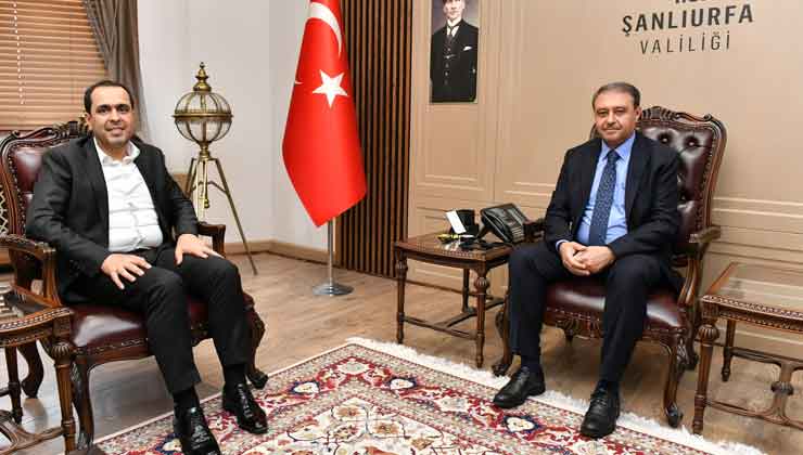 Başkan Begit, Vali Şıldak'ı Ziyaret Etti