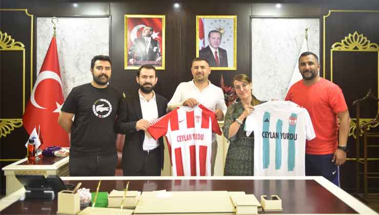 Ceylan Yurdu Spor'dan Başkanlara Ziyeret