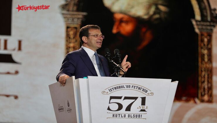 İstanbul Büyükşehir Belediye Başkanı Ekrem İmamoğlu, İstanbul’un Fethi’nin 571. yıldönümü kutlamasında etkili bir konuşma yaptı.