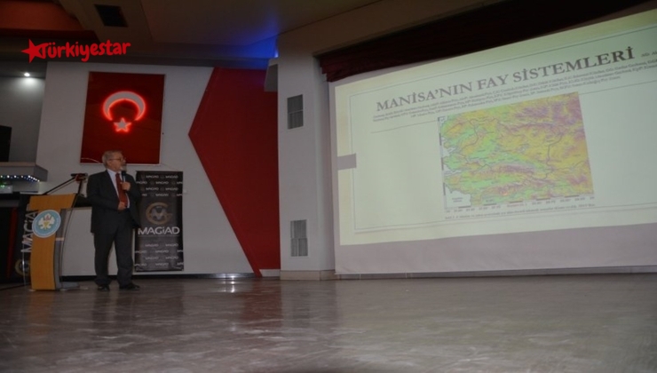 Yerbilimci Prof. Dr. Naci Görür’ün katılımıyla, Manisa Büyükşehir Belediyesi Kültür Merkezi Lale Salonu’nda ‘Manisa Depreme Hazır mı?’ adıyla bir konferans gerçekleştirildi.