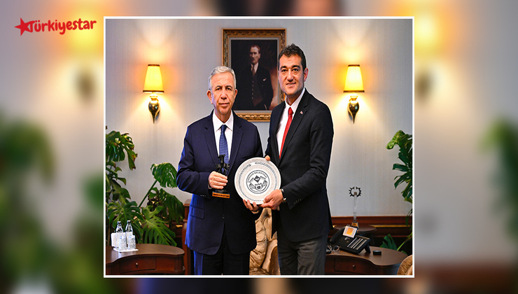 Giresun Belediye Başkanı Fuat Köse, Ankara Büyükşehir Belediye Başkanı Mansur Yavaş’ı ziyaret etti.
