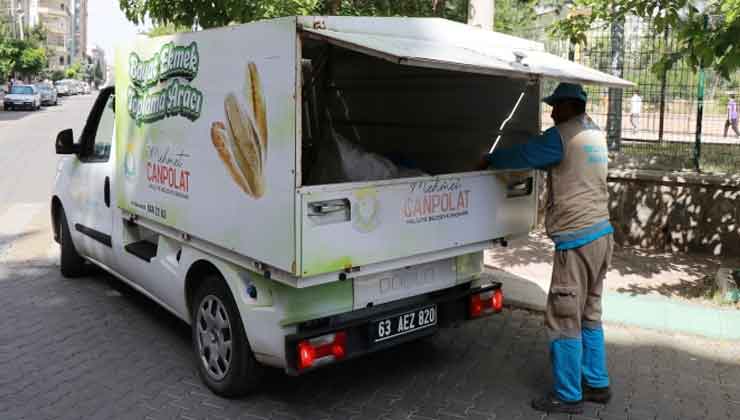 Haliliye'de 9 Ton Ekmek İsrafı Önleniyor