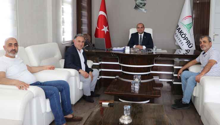 Başkanvekili Çalışkan Tekatlı İle Bir Araya Geldi