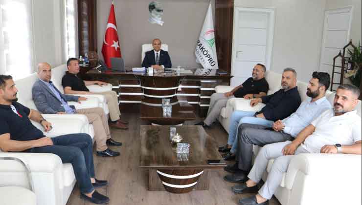 Başkanvekili Çalışkan Tekatlı İle Bir Araya Geldi