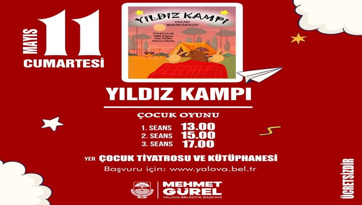 Yalova Belediyesi, hafta sonu için çocuklara güzel ve eğlenceli bir tiyatro gösterisini sunmaya hazırlanıyor.