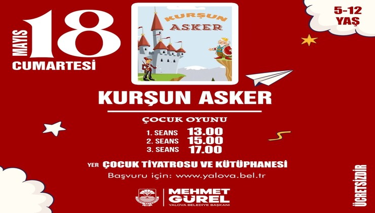 Yalova Belediyesi tarafından Cumartesi günleri gerçekleştirilen çocuklara yönelik etkinlikler devam ediyor.
