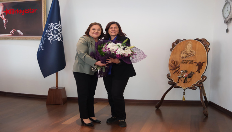 Didim Belediye Başkanı Hatice Gençay, Aydın Büyükşehir Belediye Başkanı Özlem Çerçioğlu'na nezaket ziyaretinde bulundu.