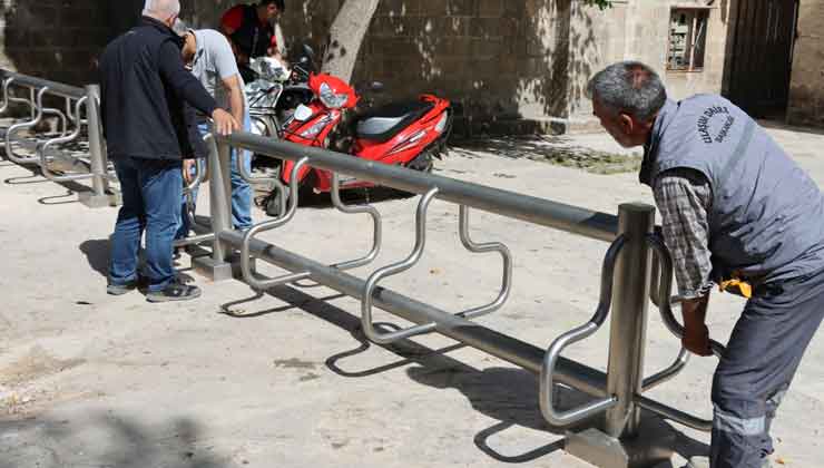 Şanlıurfa Büyükşehir'den Motosikler Park Alanı