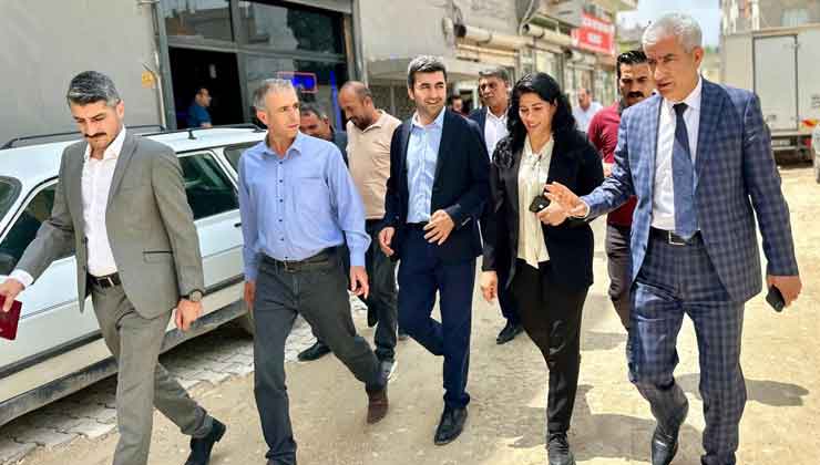 Suruç Eş Başkanları Çalışmaları İnceledi